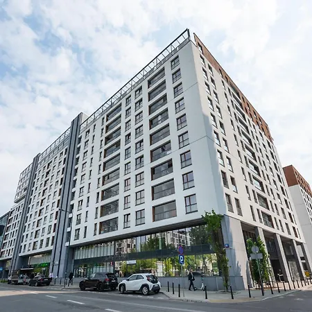 Wola Grzybowska Chic Apartment Варшава Екстер'єр фото